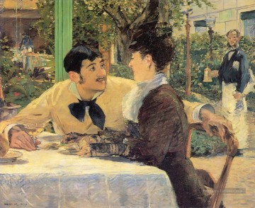 Édouard Manet œuvres - Au Père Lathuille Édouard Manet